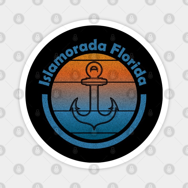 Conch Republic Sailing The Florida Keys - Islamorada Sailor Magnet by eighttwentythreetees